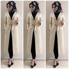 Yeni Sezon Giy Cik Kap Modelimiz Kumas Duble Krep Bedenler S M L Renkler Siyah Kiremit Krem Kap Boy 118 Cm Muslim Fashion Fashion Trench Coat
