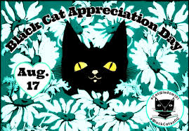 Peep these cuties below, and remember, black cats are the least adopted in shelters, so if you love them, go and get one! Wildly Happy Black Cat Appreciation Day And Week Cat Wisdom 101 Everything Feline Since 2011