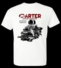 Carter Motors T Shirt/Greenville, South Carolina/Vintage Auto  Dealers/Vintage Autos/Retro Style Tees — Greenville General