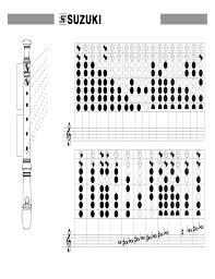 47 Accurate Garklein Recorder Finger Chart