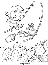 Dora Coloring Page Coloring Pages Kids Coloring Books Coloring Book Pages