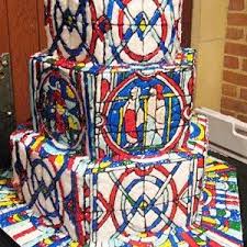 Cake Boss Cake Is This Supposed To Be Colored Glass Windows It S Awesome Cake Boss Cake Boss Tlc Cake Boss Buddy