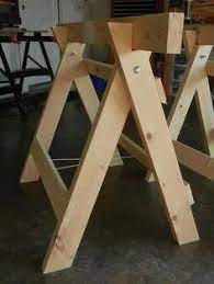 19 Exhilarating Wood Working Shelves Ideas Woodworking Woodworking Tips Folding Sawhorse