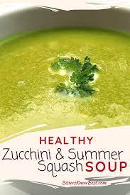 Zucchini And Summer Squash Soup Recipe Recipe Summer Squash Soup Zucchini Soup Recipes Squash Soup