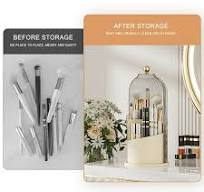 Sale,Rotating Lipstick Storage, Transparent Makeup Box ...