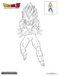 Imprimir La Pagina Vegeta Temible Vegeta Para Colorear Como Dibujar A Goku Dibujos
