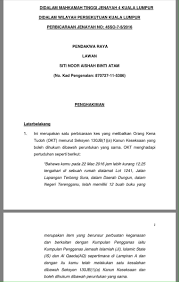 A court of appeal has reduced the jail sentence of former master's student siti noor aishah atam, who was charged with having 12 books relating to militancy. Malek Hussin Ø¹Ù„Ù‰ ØªÙˆÙŠØªØ± Kes Siti Noor Aishah Atam Mula2 Ditahan Polis Bawah Kanun Keseksaan Mahkamah Bebaskannya Kini Polis Guna Sosma Negara Apa Ini Zalim Https T Co Cq8vuqcr0k