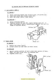 Janome 380 381 Sewing Machine Service Manual Sewing Machine Service Sewing Machine Service Manuals Sewing Machine