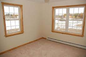 Today's vinyl window frames can generally be tilted or completely removed for easier cleaning. Nice Look For The Boys Rooms Wood Windows White Trim Wood Window Trim Wood Trim