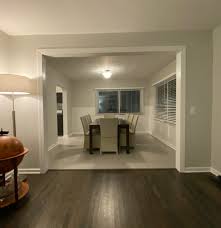 For example, if the fixture over the dining room table is 12 to 18 inches off center because of the wall unit, a cover plate would need to be installed over the old junction box when the wiring is extended to the new fixture location. Off Center Dining Room