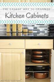 How To Keep Pots And Pans Organized Neat House Sweet Home Kitchen Cabinet Organization Small Kitchen Cabinets Pot And Pans Organization
