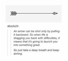 An arrow can only be shot by pulling it backward. Tumblr Quotes Arrow Image About Tumblr In Things I Love By Naomi Palomar Dogtrainingobedienceschool Com