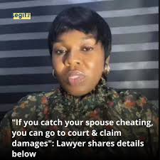 A Nigerian lawyer shared that one can go to court and claim damages if they  catch their spouse cheating and they can prove it. Details in comments.  Photo: TikTok/Barr Oge
