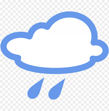 Flat sun and clouds, rain or snow, lightning, moon and star, rainbow and thermometer. Rainy Weather Symbols Weather Forecast Symbols Windy Png Image With Transparent Background Toppng