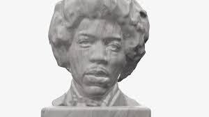 Jimi Hendrix Funko Pop Purple Galaxy Jimi Hendrix Bust