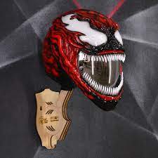 Carnage Symbiote Motorcycle Helmet Dot Ece Certified Free Etsy Capacetes Para Motociclistas Carros Personalizados Carros De Sonho