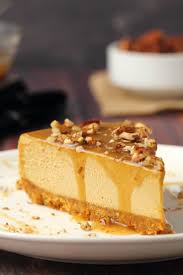 Deliciously Rich And Decadent Vegan Pumpkin Cheesecake Packed With Flavor And Topped With A Caramel Pumpkin Cheesecake Easy Vegan Dessert Recipes Vegan Pumpkin
