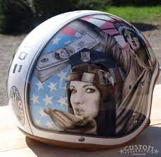 Pin On Airbrushed Motorcycle Helmets