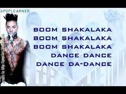 Lyrics Fantastic Baby Bigbang Youtube