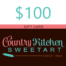 Gift Cards Country Kitchen Sweetart