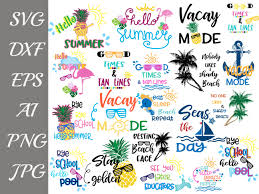 Download Summer Design Bundle Svg Summer Bundle Svg Shady Etsy Summer Design Design Bundles Svg