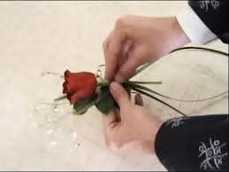 Take a sewing needle and thread and make running/gathering stitches along the long edge. How To Make A Boutonniere Youtube