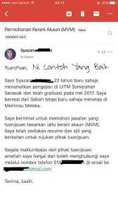 Contoh body email cv lamaran kerja bahasa inggris mohon luangkan waktu sejenak untuk membahasnya. Ni Antara Peluang Pekerjaan Di Kawasan Lahad Datu Facebook