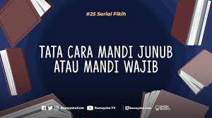 Sebelum melaksanakan mandi junub, tentu harus diawali dengan niat. Serial Fikih 25 Tata Cara Mandi Junub Atau Mandi Wajib Rumaysho Tv Youtube