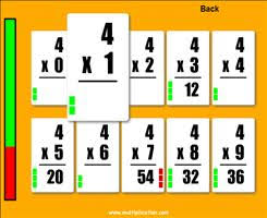 Although usually lined, index card templates may also come blank. Quick Flash Cards Ii Multiplication Free Online Flash Cards Multiplication Com