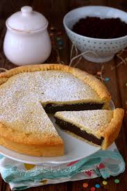 Torta Crostata Con Crema Al Cioccolato Della Nonna Ricette Dolci Torte Dolci E Ricette