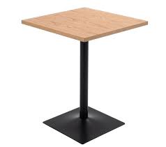 Table bistrot pas cher ⭐ neuf et occasion meilleurs prix du web promos de folie 5% remboursés minimum sur votre.donnez une touche originale et unique à votre espace avec une table de bistrot. Table De Bar Carree Design Industriel Table Bistrot Metal Noir Bois Clair Bar But