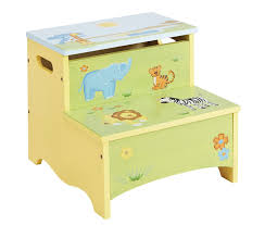 Guidecraft Savanna Smiles Stool Step Stool Kids Savanna Smiles Kids Stool