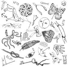 Hand Drawn Photoshop Hand Poke Tattoo Print Scarf Wrap For Wooden Sunglasses Waiting For The Sun Stick And Poke Tattoo Flash Art Hand Poke