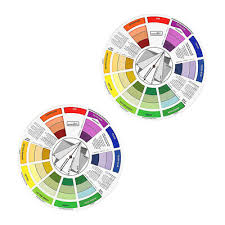 2 Permanent Makeup Color Wheel Accessory Tool Chart Colors