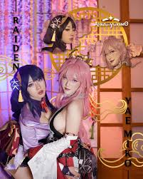 Yukimo ✨ | fans.lyhiyukimos on X: YAE MIKO X RAIDEN EI ⚡️ Order  now👇👇 t.co7JLgSav1I8 t.coptA50hC2Vw  X