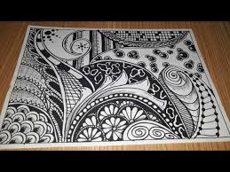 The right tray can corral items on a table into one elegant and unified presentation. How To Draw Vignette Fish Tangle Art Gambar Batik Ikan Youtube