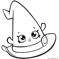Maybe you would like to learn more about one of these? Season 7 Halloween Party Shopkins Purple Witch Hat Coloring Pages Printable