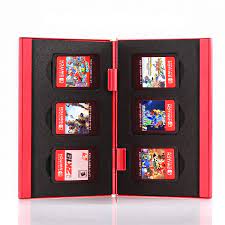 Hori case cover compatible with nintendo switch. Amazon Com Premium Game Card Case For Nintendo Switch Aluminum Game Cartridge Holder For Nintendo Switch Hold 6 Game Cards Red
