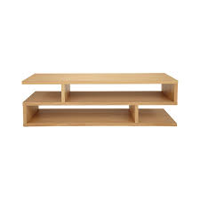 The balance coffee table is the epitome of simplistic decor sophisticated, with a striking geometric inspiration, this furnishing also marries elements of natural design into its overall look. Balance Coffee Table I Walnut Content By Conran Touch Of Modern