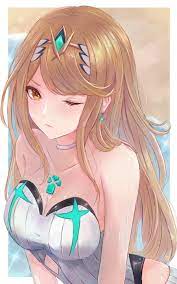 Radiant Beach Goddess Mythra <3 : r/Xenoblade_Chronicles