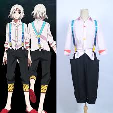 He is the partner of yukinori shinohara. Ghouls Juuzou Suzuya Shirt Pants Outfit Cosplay Costume School Uniform Costumes Leadeq Unisex