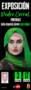 Pedro Corral expone por primera vez al público su obra artística en el  Espacio Joven