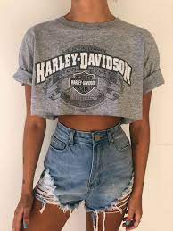 Harley Davidson Tees Outcast Clothing Summer Outfits Summer Outfits Women