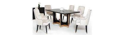 Whether you eat in the kitchen or the dining room, the range dining room furniture department has the tables and chairs for your next meal. Luxury Dining Room Tables And Chairs