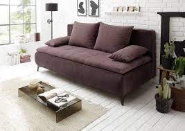 Schlafsofa Zoe Aubergine 200 Cm Breit Mega Mobel Sb Schlafsofa Sofa Haus Deko