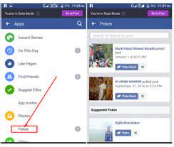 Use the buttons on the poke page to poke your friends back. How To View Pokes On Facebook App 2018 Enspirer Facebook