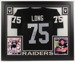Las vegas raiders custom men's nike gray gridiron ii vapor untouchable limited nfl jersey. Howie Long Signed Oakland Raiders 35x43 Custom Framed Jersey Beckett Coa