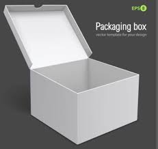 Free 3d White Packaging Box Vector Template Titanui Box Packaging Packaging Packaging Mockup