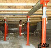 Screw Jacks / Jack Posts / Lally Columns - ELLIS MFG. CO.
