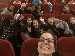 We took almost 100 students today to the Springer Opera House to see The  Giver! It was awesome!